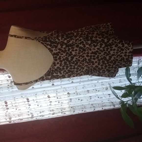 Torrid Leopard Super Soft Knit Swing Cami Tank Sz 2 nwot - Picture 9 of 9